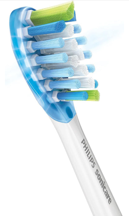 Philips Sonicare Egte Tandeborselkop Verskeidenheidpak, C3 Premium Plaque Control en C2 Optimal Control, 3 Borselkoppe - Wit