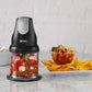 Ninja NJ100GR Express Chop Manual Food Processor for Chopping Mincing Pureeing Vegetables and other Ingredients 16-Ounces - Gray