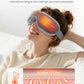 Eyeris1 Eye Massager w/ Heat for Migraine, Smart Sleep Mask for Dry Eyes Relax, Reduce Strain - Grey