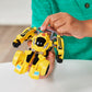 Transformers Bumblebee and Starscream Bot Racers, Easy to Change from Robot Toys to Car Toys, Action Figures for Boys and Girls 3+