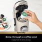 Ninja Pod & Grounds Specialty XL Single-Serve Coffee Maker, K-Cup Pod Compatible- Stone