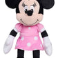 Disney Junior Mickey Mouse Bean Plush Minnie Mouse Stuffed Animal, Kids Toys for Ages 2 Up by Just Play