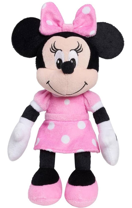 Disney Junior Mickey Muis Boontjie-Plush Minnie Muis Opgestopte Dier, Kinderspeelgoed vir Ouderdomme 2 en Ouers deur Just Play