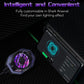 Cell Phone Cooler Black Shark Fun Cooler 3Pro, Cellphone Radiator with Sleep Timer/Fan Speed Settings (Purple)