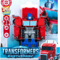 Transformers EarthSpark 1-Step Smash Changers Optimus Prime 4-Inch Action Figure, Robot Toys for Boys and Girls 6 and Up
