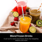 Ninja Blender Crushes Ice  Fruit, and-Veggies, 1000-Watt, Dishwasher Safe - Black (NJ601AMZ)