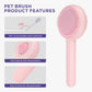 Pet Grooming Brush for Cats, Self Cleaning Cats Hair Brush with Release Button