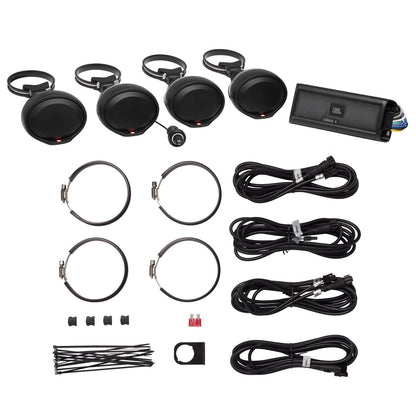 SPLINTERNUWE CRUISE X Weerbestande 4-kanaal UTV Motor Audio LUID Sprekerstelsel