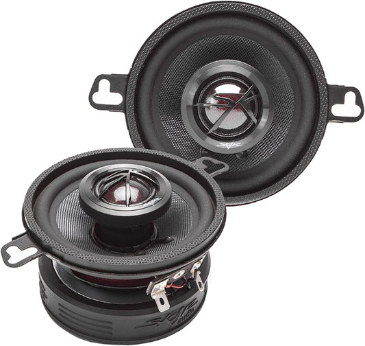 Skar Audio TX4 4" 120W 2-Way Elite  Car High Sound Quality Speakers, Pair I NEW