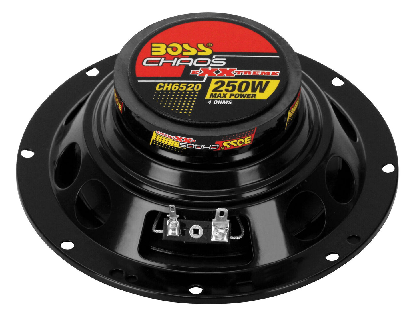 BOSS Audio System CH6520 Car Black Speakers - 250 Watts 125 Watts Each, 6.5 INCH