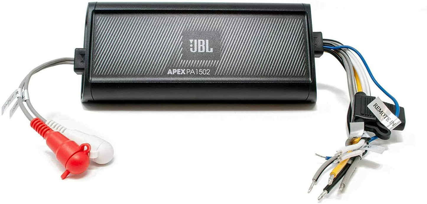 JBL APEXPA1502 2-Channel Weather-Resistant High-Performance Marine Car Amplifier