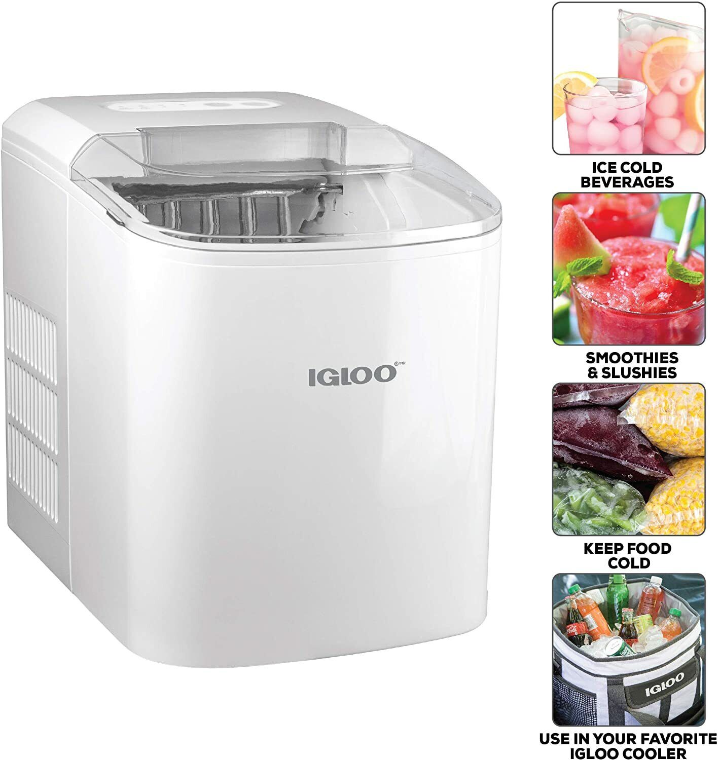 Automatic Portable Electric Countertop Ice Maker Machine 26 POUNDS in 24 Hours
