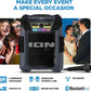 ION Block Rocker XL - Portable Bluetooth Outdoor Party Karaoke Speaker 220 Watts