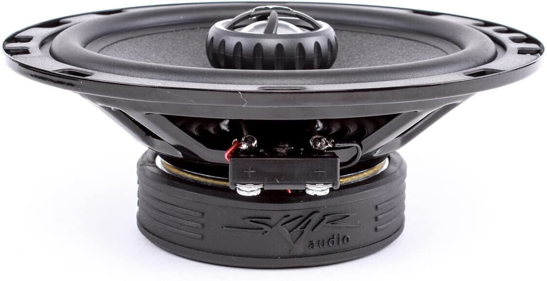 Skar Audio RPX65 6.5" 200W 2-Way Coaxial High Sound Quality Car Speakers, PAIR