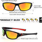 4 Pairs Unisex Polarized Sunglasses UV Protection Sports Driving Glasses Sports