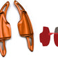 14-20 C7 Corvette Camaro ORANGE Steering Wheel Paddle Shifter Extensions Chevy