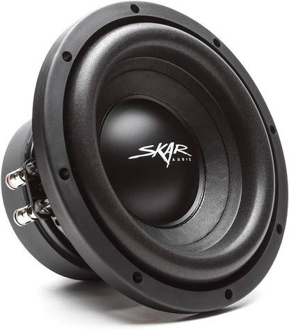 Skar Audio Enkel 8" 700W Gelaaide SDR Reeks Geventileerde Subwoofer Omhulsel | SDR1X8