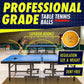 Ping Pong Paddles Set Professional Table Tennis Rackets Balls Retractable Net