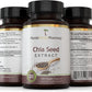 Chia Seed Extract Capsules 10:1 (120 Capsules) 500 mg per Capsule, 1000 mg Serv