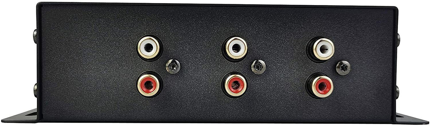 CLARION MCD360 3-WAY 6-CHANNEL INPUT ELECTRONIC CROSSOVER W/ 5-VOLT RCA OUTPUTS