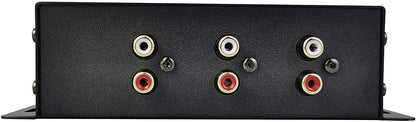 CLARION MCD360 3-WAY 6-CHANNEL INPUT ELECTRONIC CROSSOVER W/ 5-VOLT RCA OUTPUTS