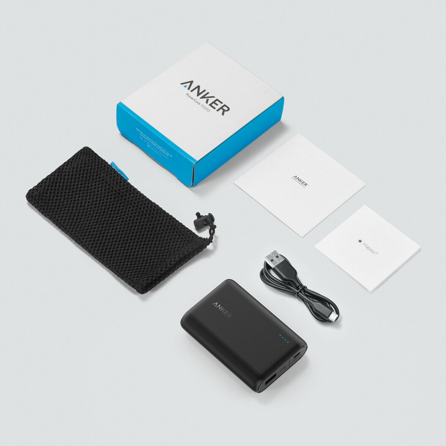 Anker 10000mAh Draagbare Kragbank Laai Eksterne Batterylaaier Liggewig