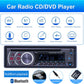 Single Din Car Radio CD Player, Car DVD Player with Bluetooth Hands-Free Calling