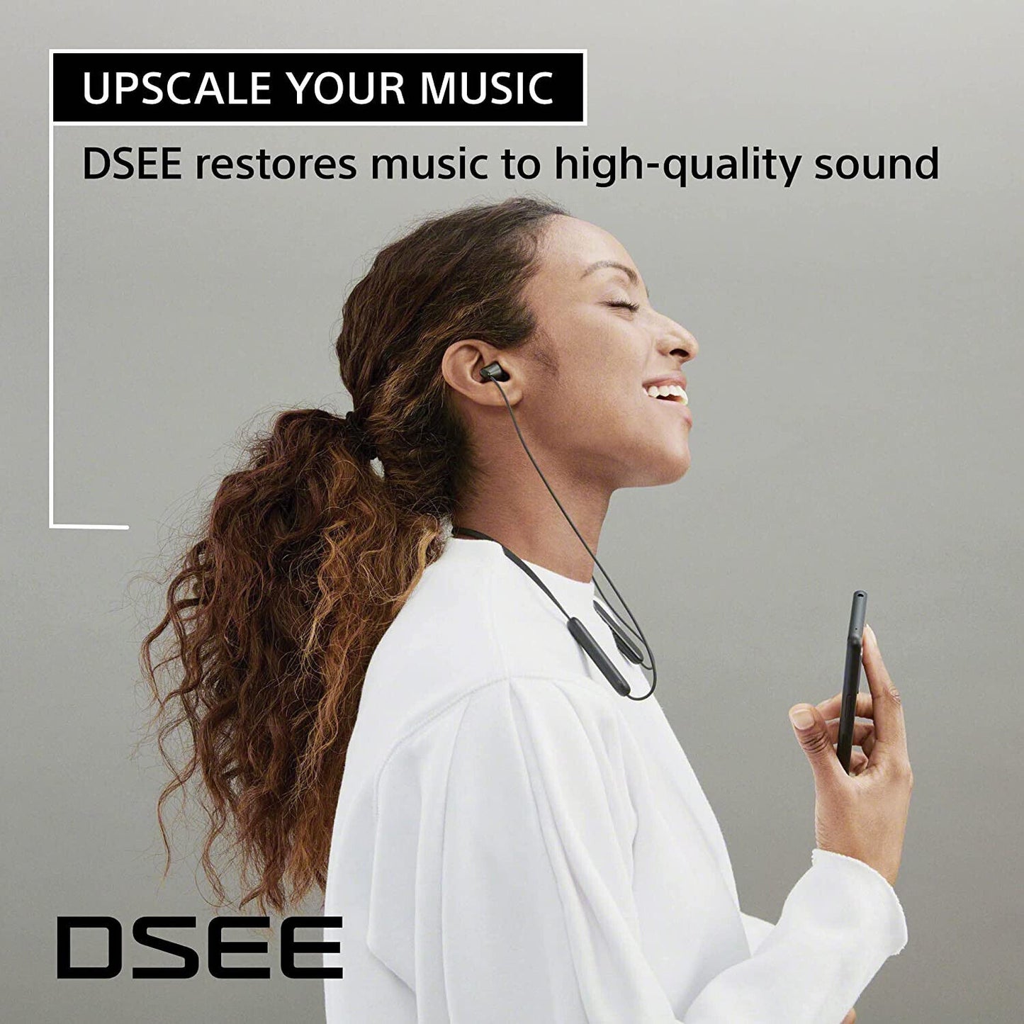 NEW BLUE Sony WC100 Wireless in-Ear Bluetooth Headphones with Built-in Mic -