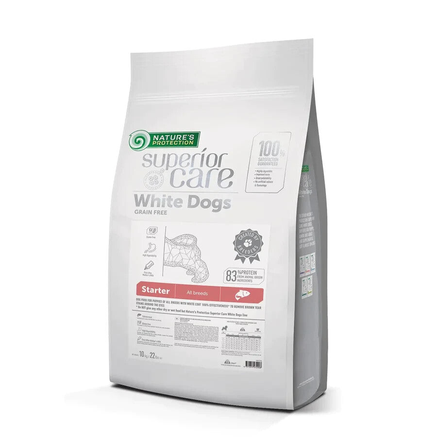 White Puppy All Breeds Grain Free Salmon dry dog food Premium Grainless Dry Feed