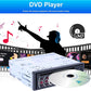 Single Din Car Radio CD Player, Car DVD Player with Bluetooth Hands-Free Calling