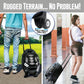 Rechargeable Portable Speaker | 8" Woofer | 2,600 Watts | Bluetooth, AUX -SILVER
