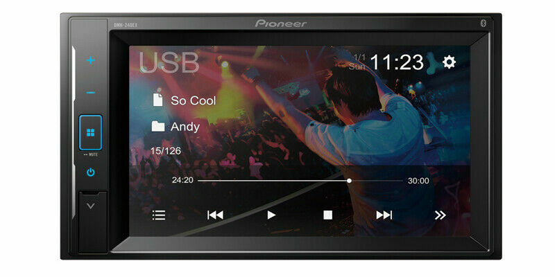 Pioneer DMH Double 2 DIN MP3/WMA 6.2" LCD Bluetooth