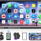 7" Double Din Car Stereo Audio Bluetooth MP5 Player USB FM Multimedia Radio+4LED