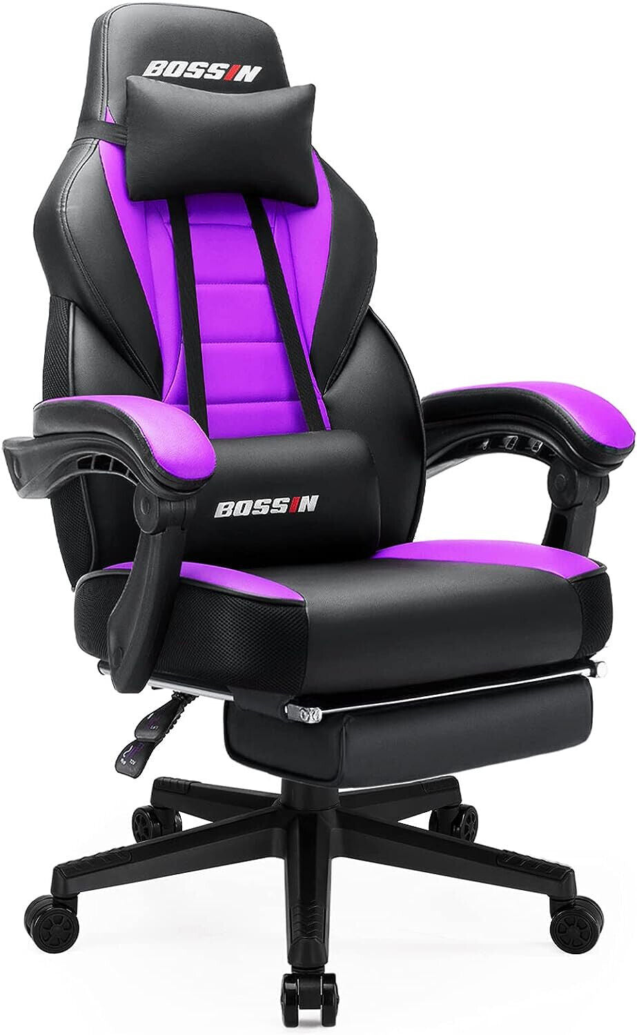 Big and Tall Gaming Chairs for Adults Ergonomic Video Game Chairs with footrest