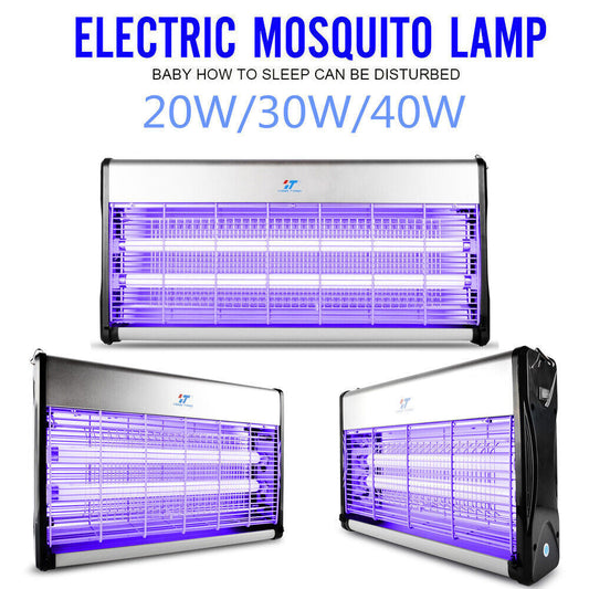 Electric YT Power Bug Zapper Pest UV Lamp Fly Mosquito Insect Killer I 40 WATTS