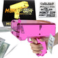 Prop Gun Make it Rain Money Gun for Movies That Look Real Handheld Cash Gun