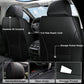 Universal Leather Car Seat Covers Front 2 Seats Cushion Cover Waterproof