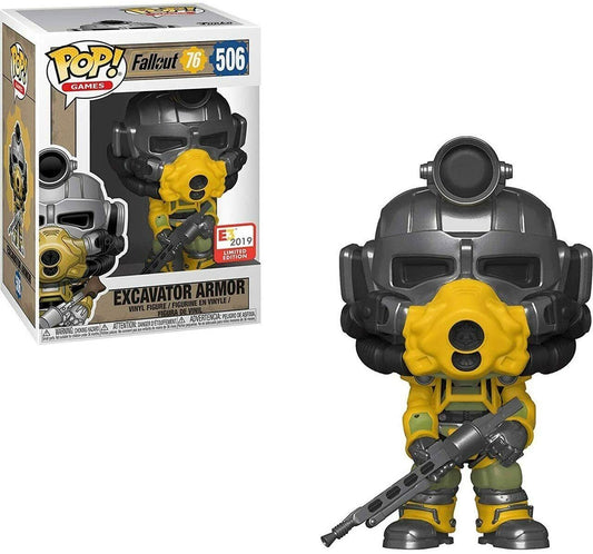 FUNKO POP ! FALLOUT 76 - EXCAVATOR ARMOR 506 VINYL FIGURE I BRAND NEW I SEALED