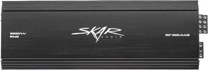 SKAR AUDIO RP-150.4ABM 4-KANAAL 1 000 WATT RMS KLAS AB MOTORVERSTERKER - B NUUT