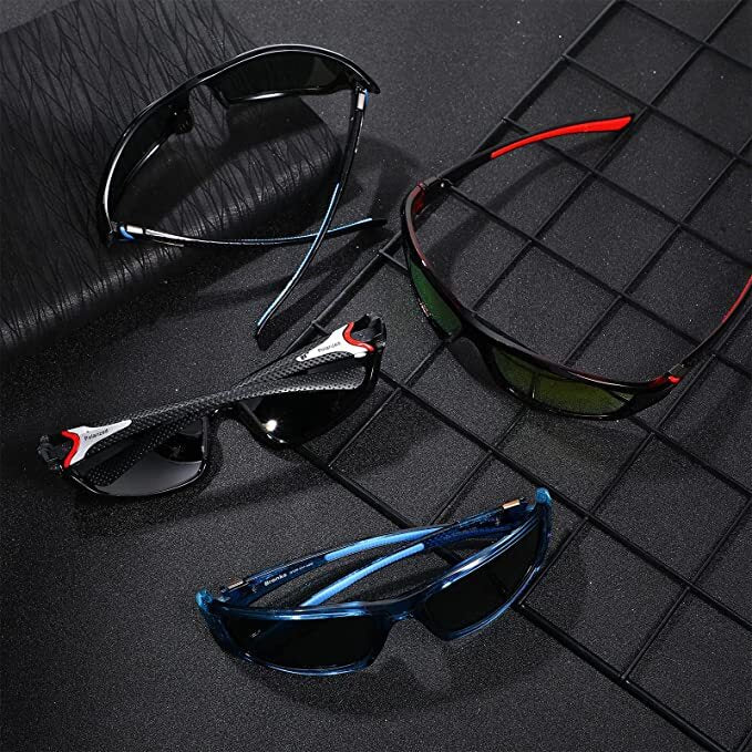 4 Pairs Unisex Polarized Sunglasses UV Protection Sports Driving Glasses Sports