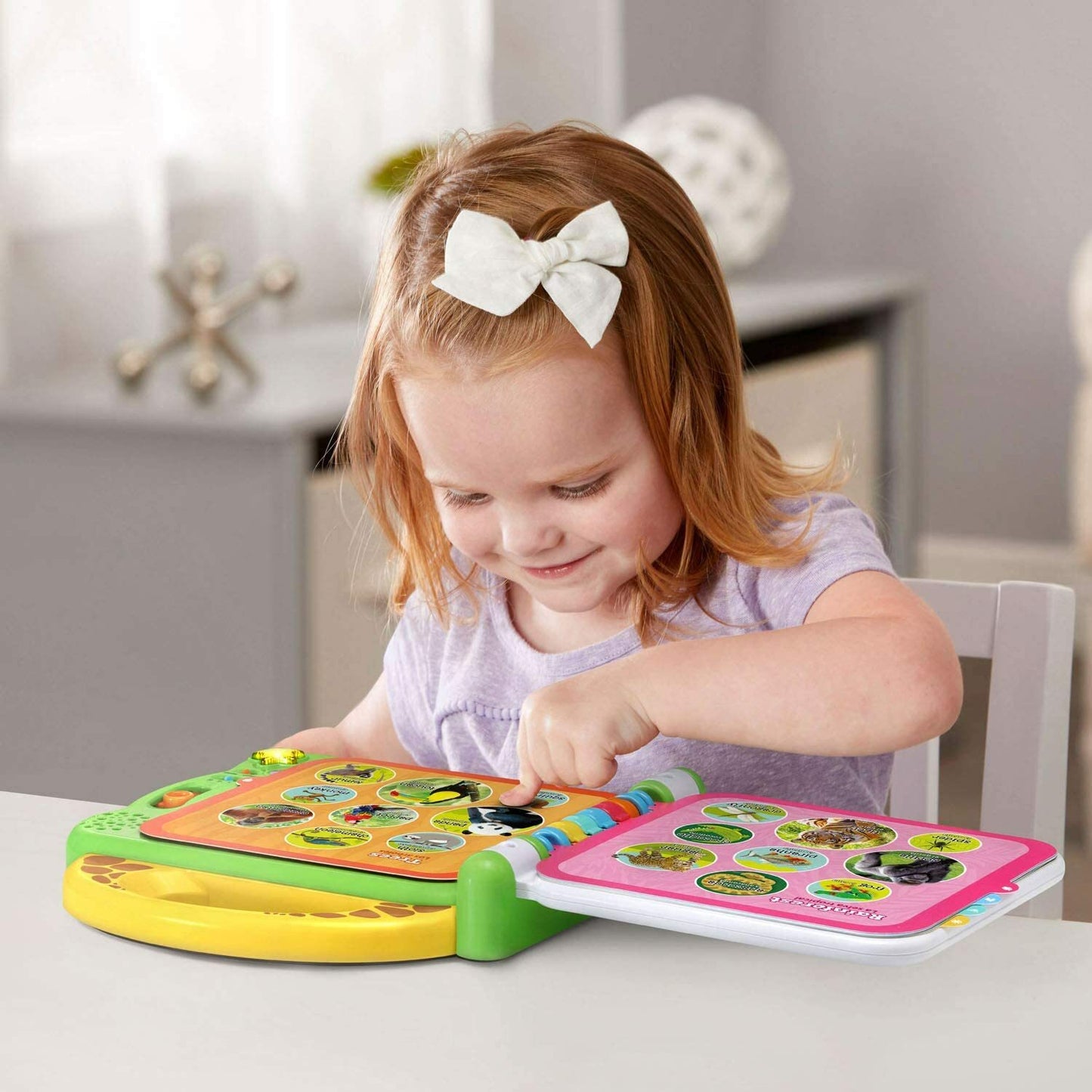 LeapFrog 100 Animals Book, Green Bilingual Book For Kids I BRAND NEW