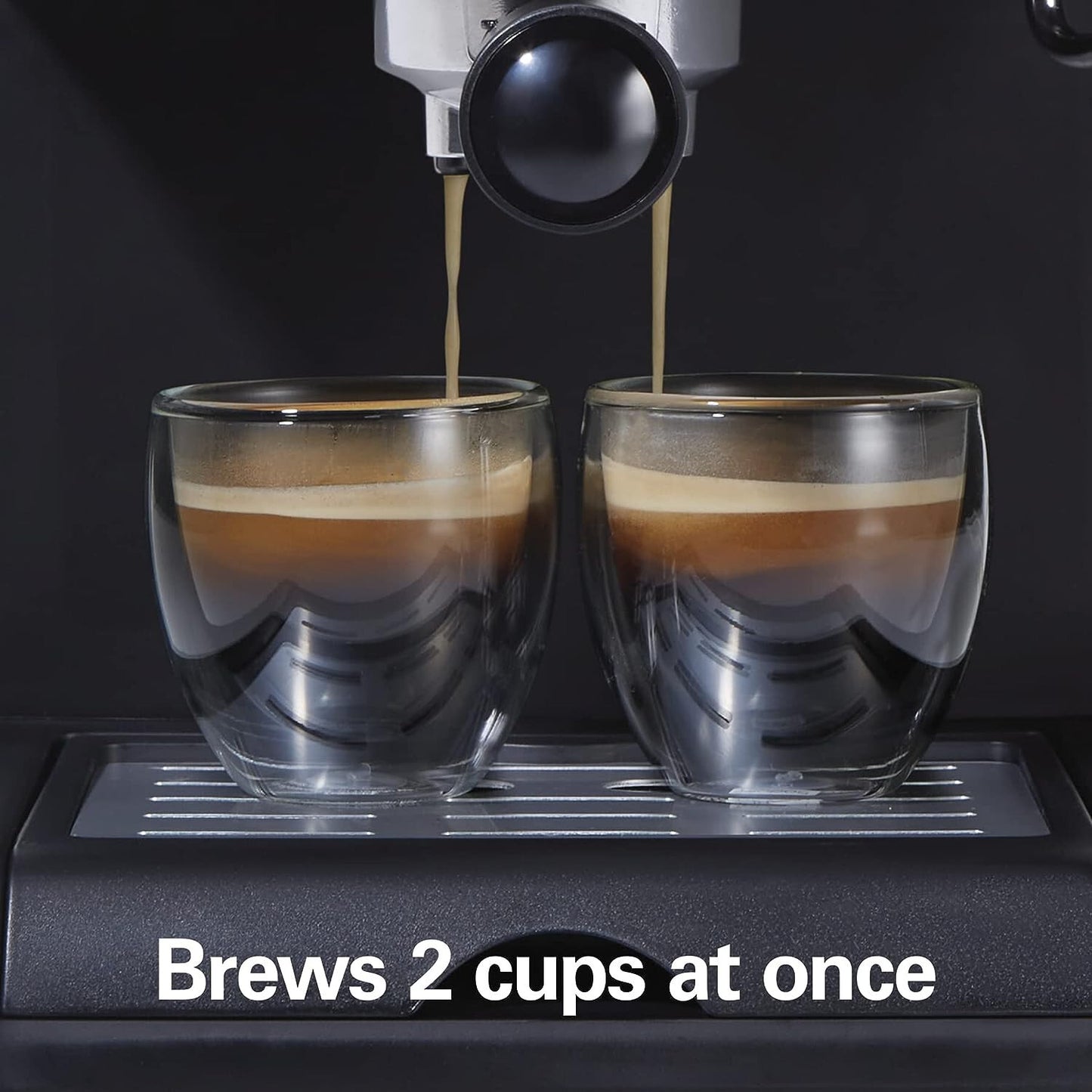 Hamilton Beach 15 Bar Espresso Machine Cappuccino Mocha & Latte Maker W/ FROTHE
