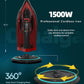 Cordless Iron with Steam with 11.84ozs Water Tank, Anti Drip Iron Cordless