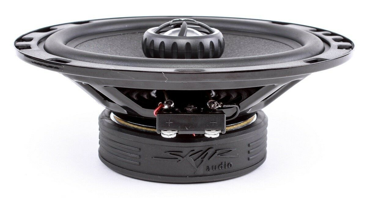 NEW SKAR AUDIO RPX65 6.5" 2-WAY 200 WATT MAX CAR AUDIO COAXIAL SPEAKERS - PAIR