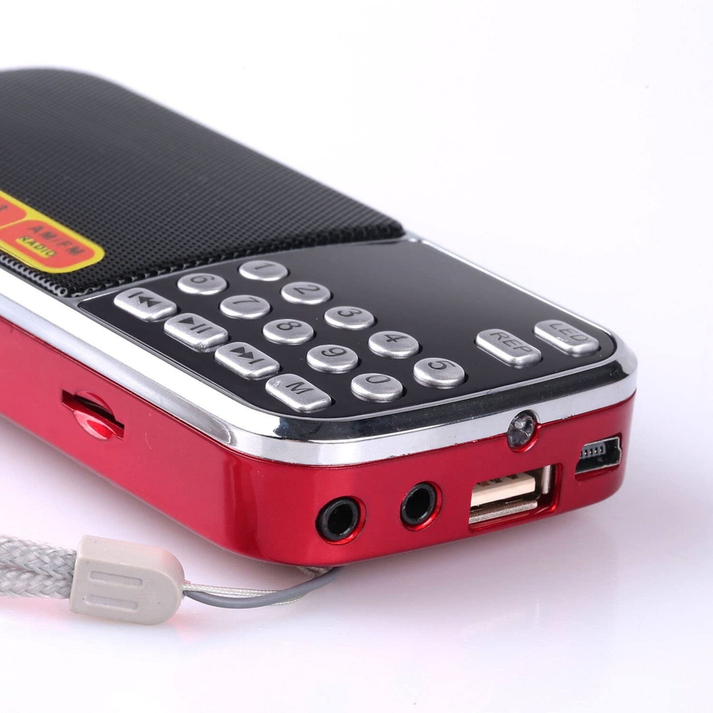 Portable Mini USB FM Radio Speaker Music Player Micro SD/TF Card for PC iPod Pho