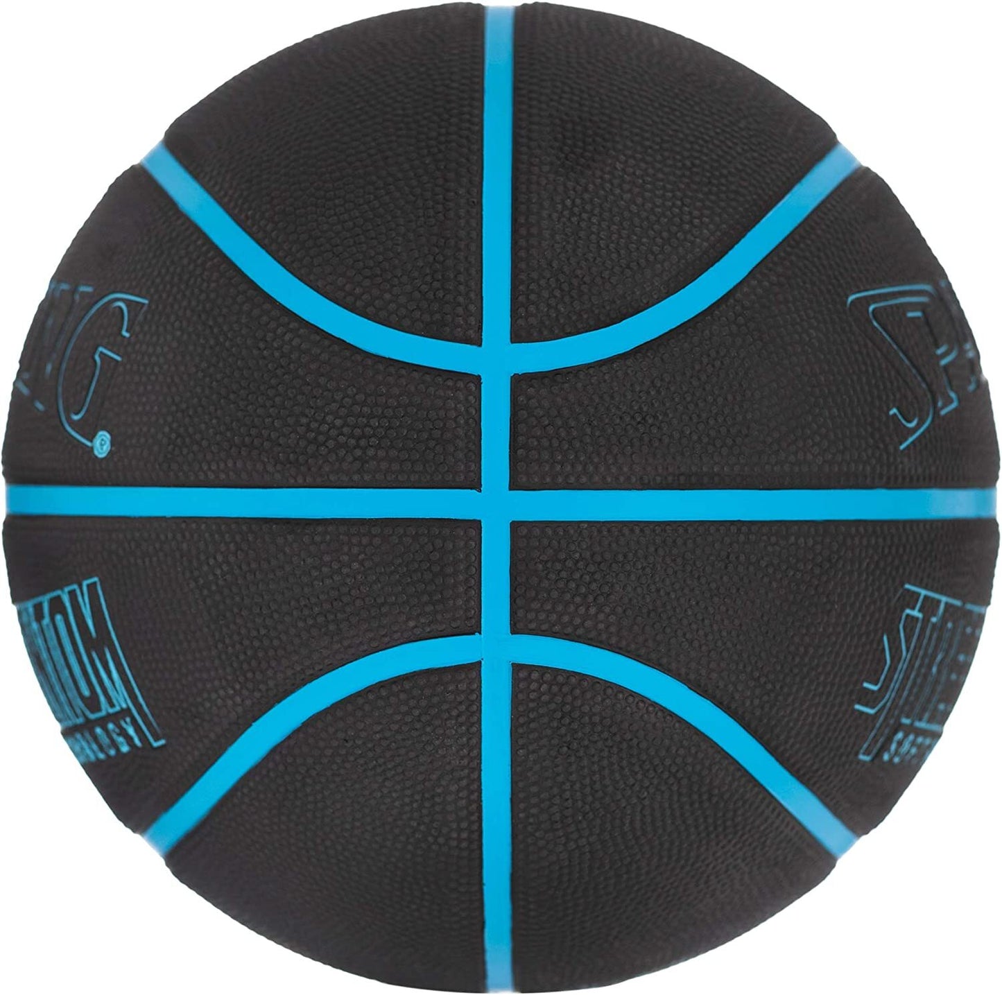 SPALDING Street NEON BLUE PHANTOM Indoor Outdoor Basketball Size 29.5" I NEW
