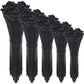 Width 0.16inch Cable Zip Ties,500 Packs Self-Locking 4+6+8+10+12-"  Nylon Cable