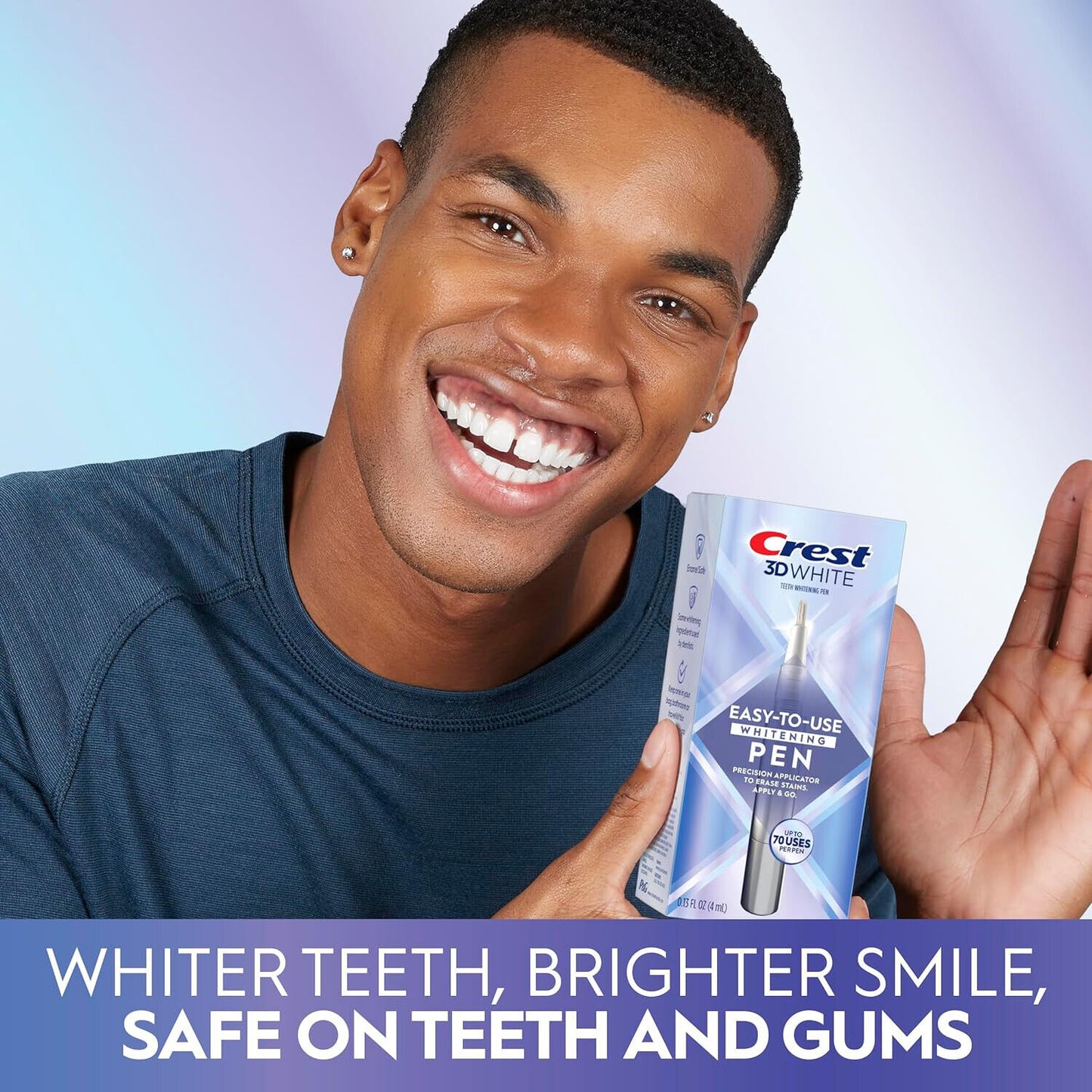 Crest 3DWhite Easy-to-Use Teeth Whitening Pen (0.13 FL OZ)