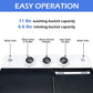 Portable Washing Machine 17.6Lbs Capacity Washer and Dryer Combo 2 In 1 Mini