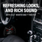 BOSS Audio System CH6520 Car Black Speakers - 250 Watts 125 Watts Each, 6.5 INCH